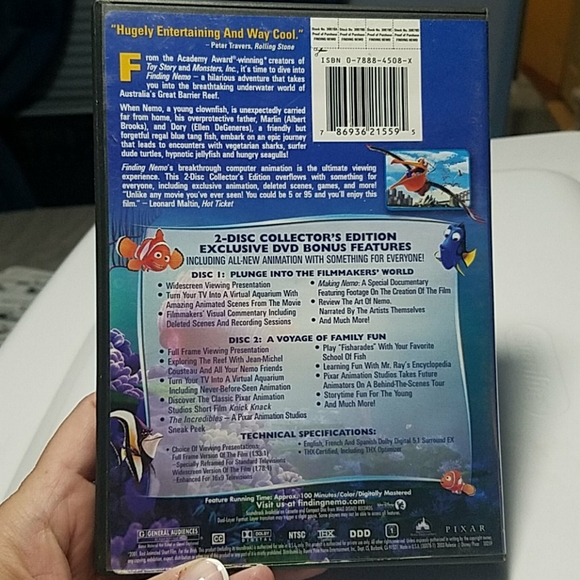DVD Finding Nemo 2 disc collector's edition - Picture 2 of 4